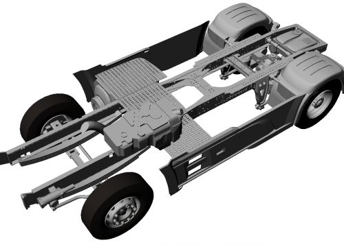 Chassis for Dutch truck (Euro 6)