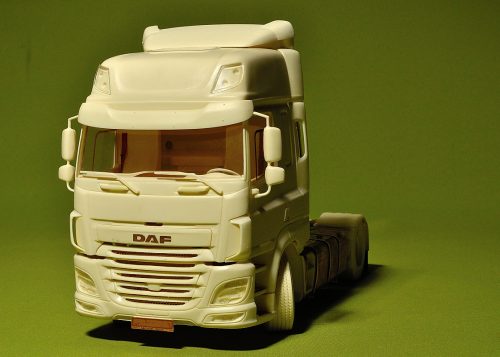 Dutch truck "CF" (Euro6). Resin kit