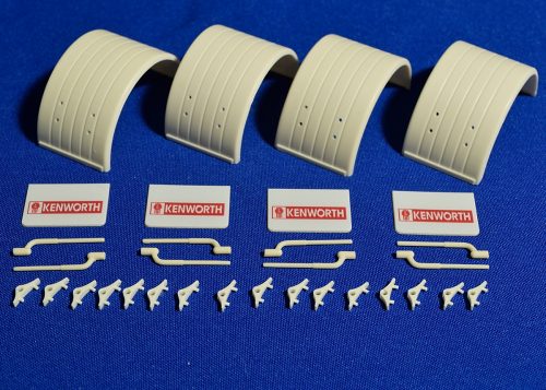 Mudguards for Aussie K200 truck. Scale 1/24