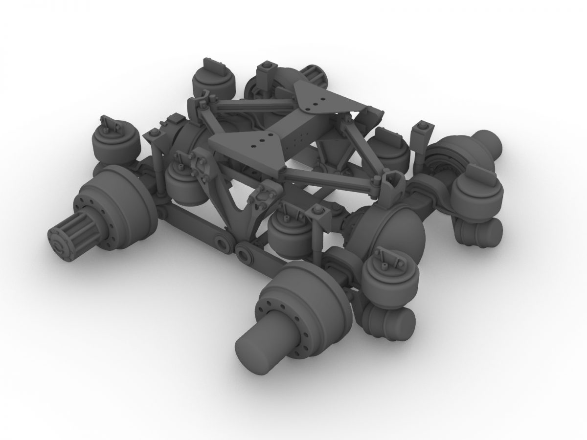 Air GL 400 rear suspension