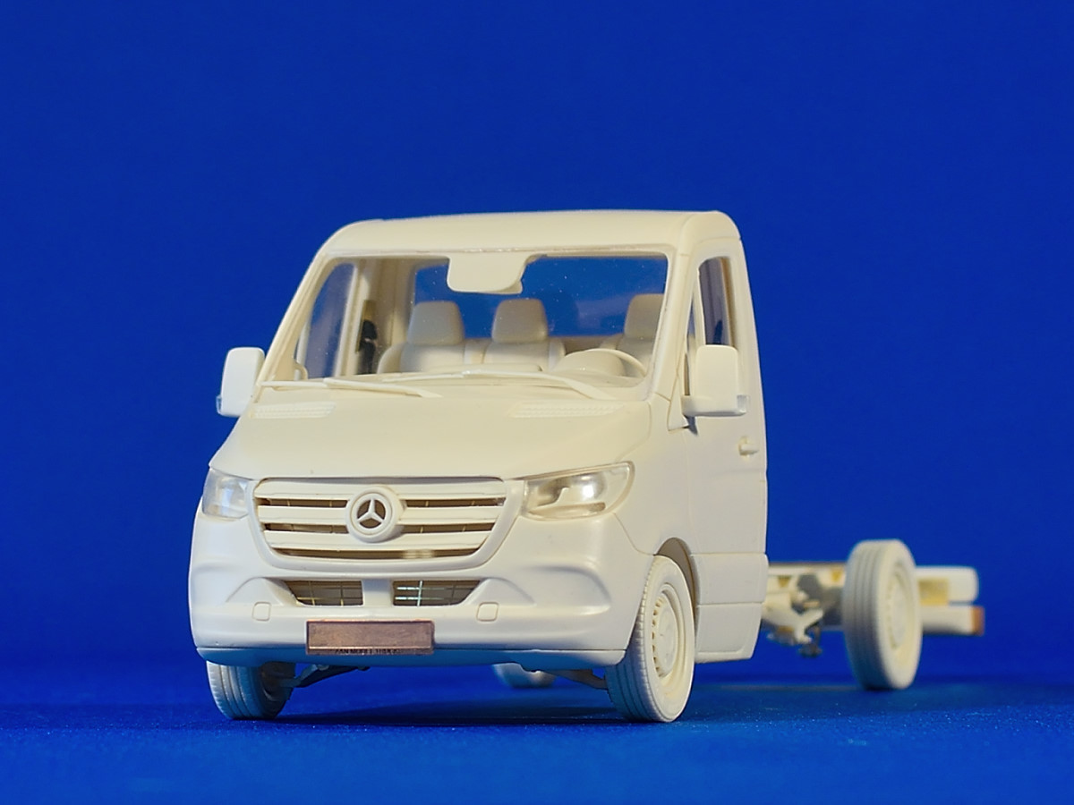 Small truck "M-S". Full resin kit, 1/24 – Image 3