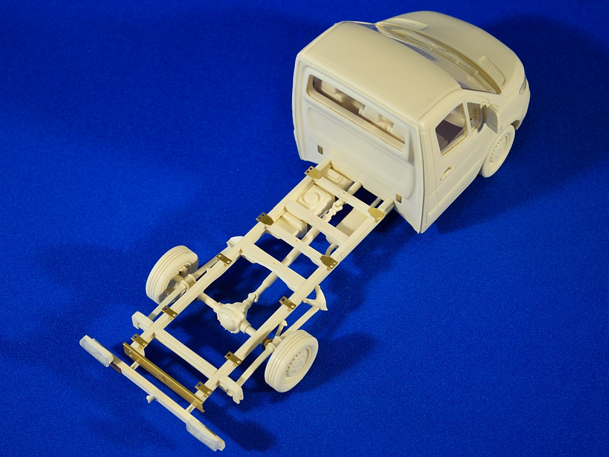 Small truck "M-S". Full resin kit, 1/24 – Image 4