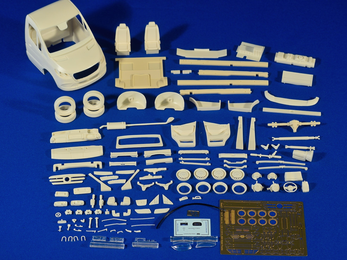 Small truck "M-S". Full resin kit, 1/24 – Image 2