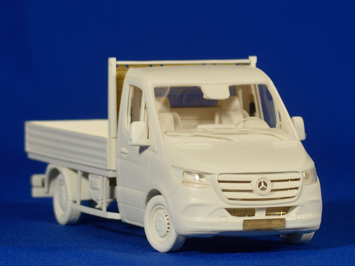 Small truck "M-S". Full resin kit, 1/24 – Image 23