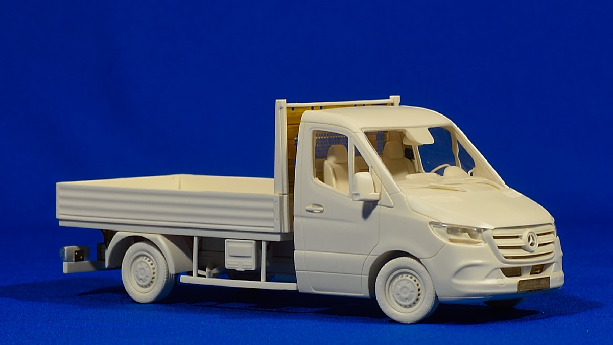 Small truck "M-S". Full resin kit, 1/24 – Image 21