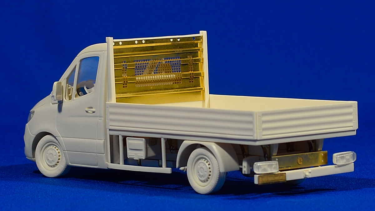 Small truck "M-S". Full resin kit, 1/24 – Image 17