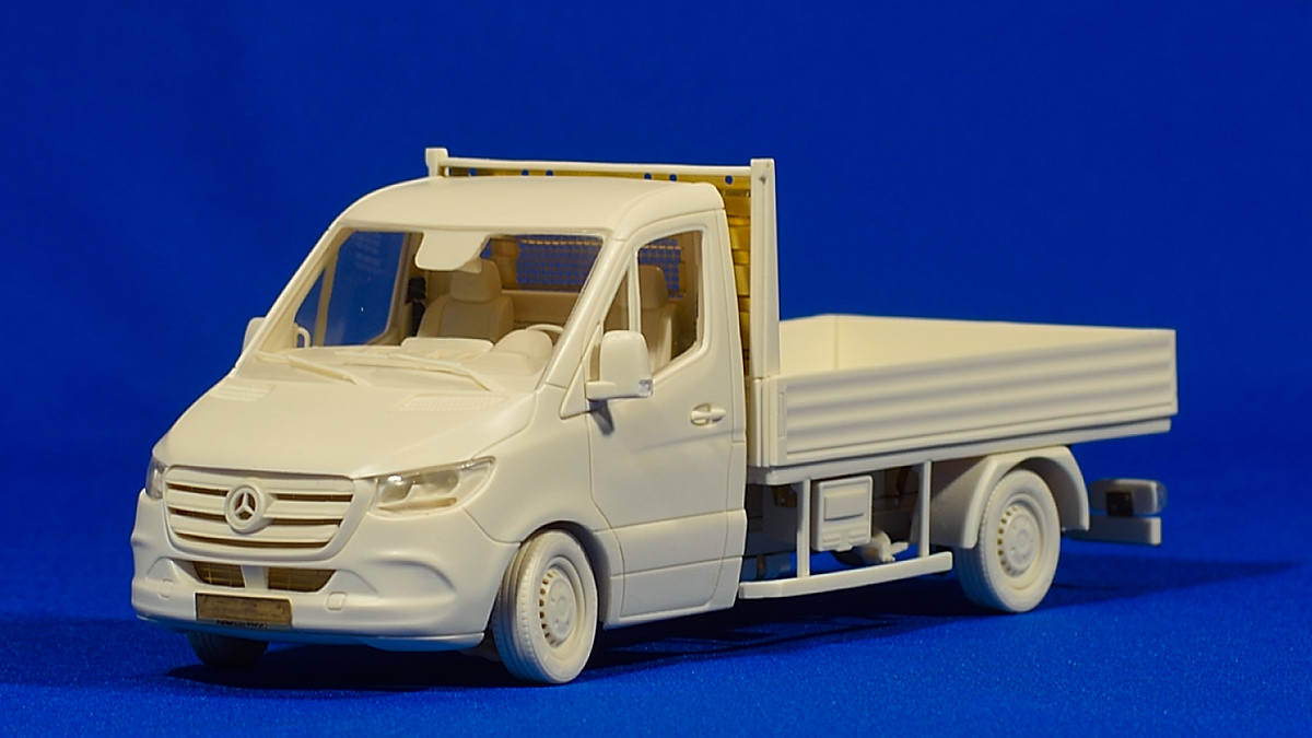 Small truck "M-S". Full resin kit, 1/24 – Image 16