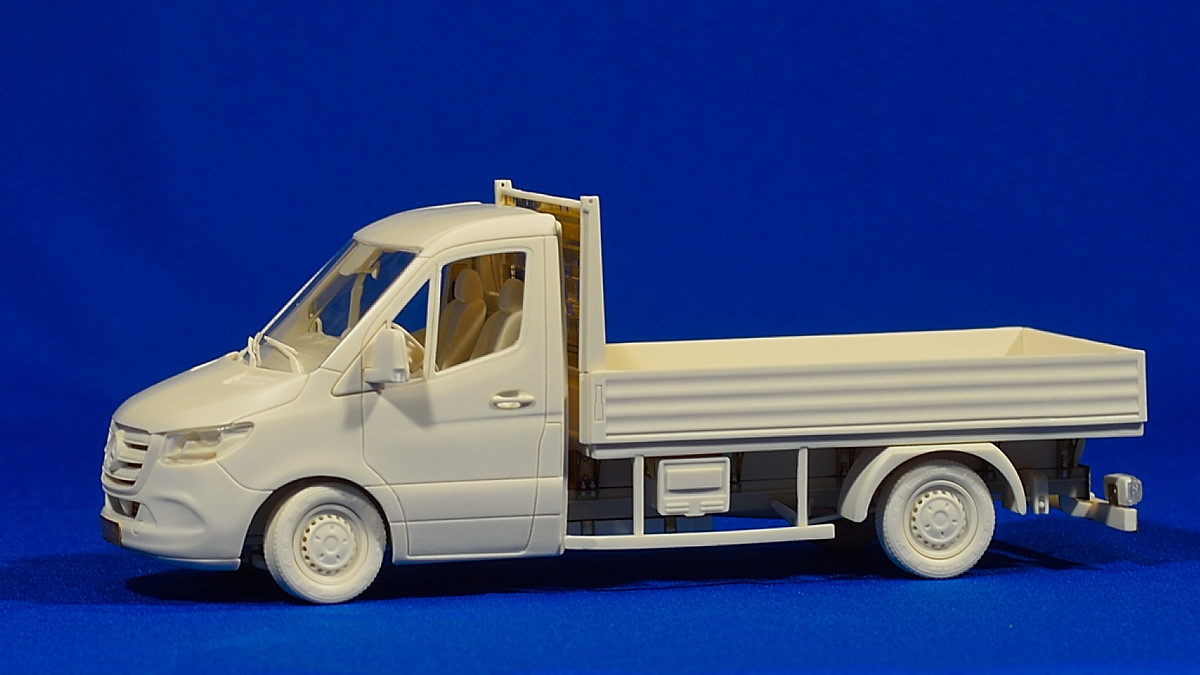 Small truck "M-S". Full resin kit, 1/24 – Image 15