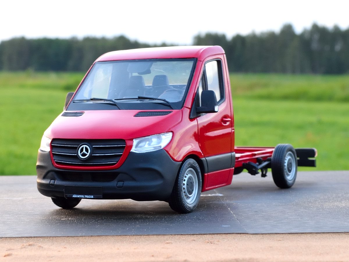 Small truck "M-S". Full resin kit, 1/24