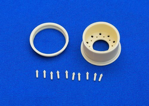 Rear rim for 445/65 tire. Scale 1/24