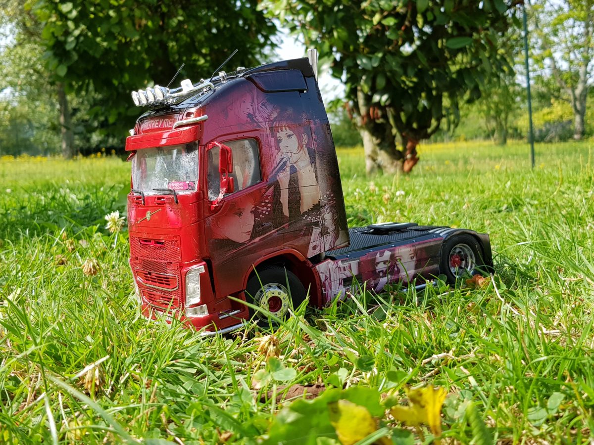 Volvo FH4 "Mylene Farmer, Monkey Me". Dave Perret, France