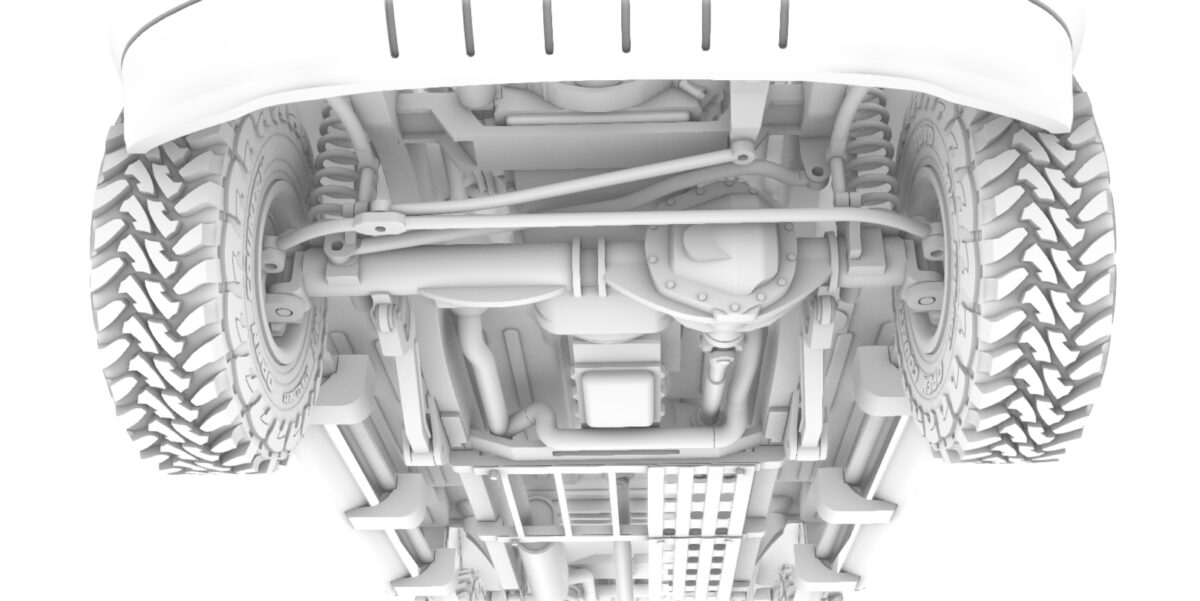 Detailed suspension for 