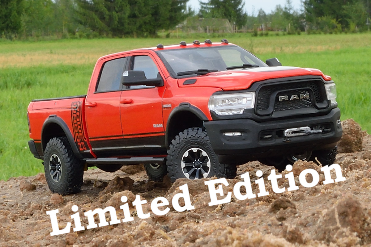 "Power W" 2500 pickup truck. Full resin kit, 1/24