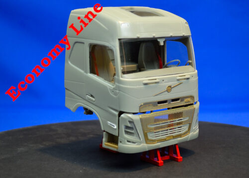 Mid-range Swedish truck, sleeper cab, high roof (Economy Line). Conversion kit, 1/24