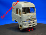 Swedish construction truck, sleeper cab, high roof (Economy Line). Conversion kit, 1/24
