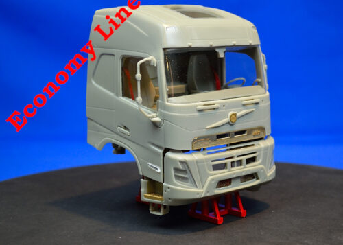 Swedish construction truck, sleeper cab, high roof (Economy Line). Conversion kit, 1/24