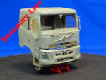 Swedish construction truck, sleeper cab, flat roof (Economy Line). Conversion kit, 1/24