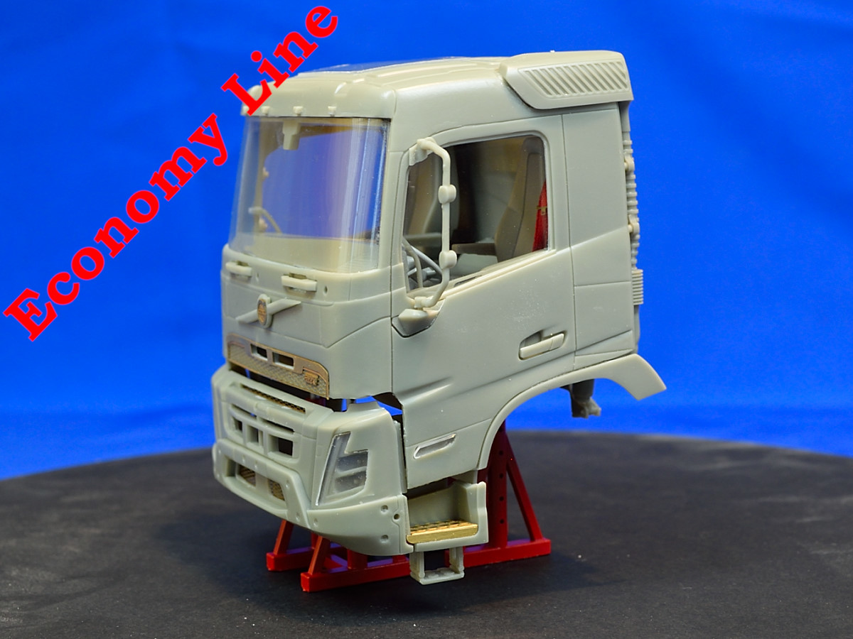 Swedish construction truck, day cab (Economy Line). Conversion kit, 1/24