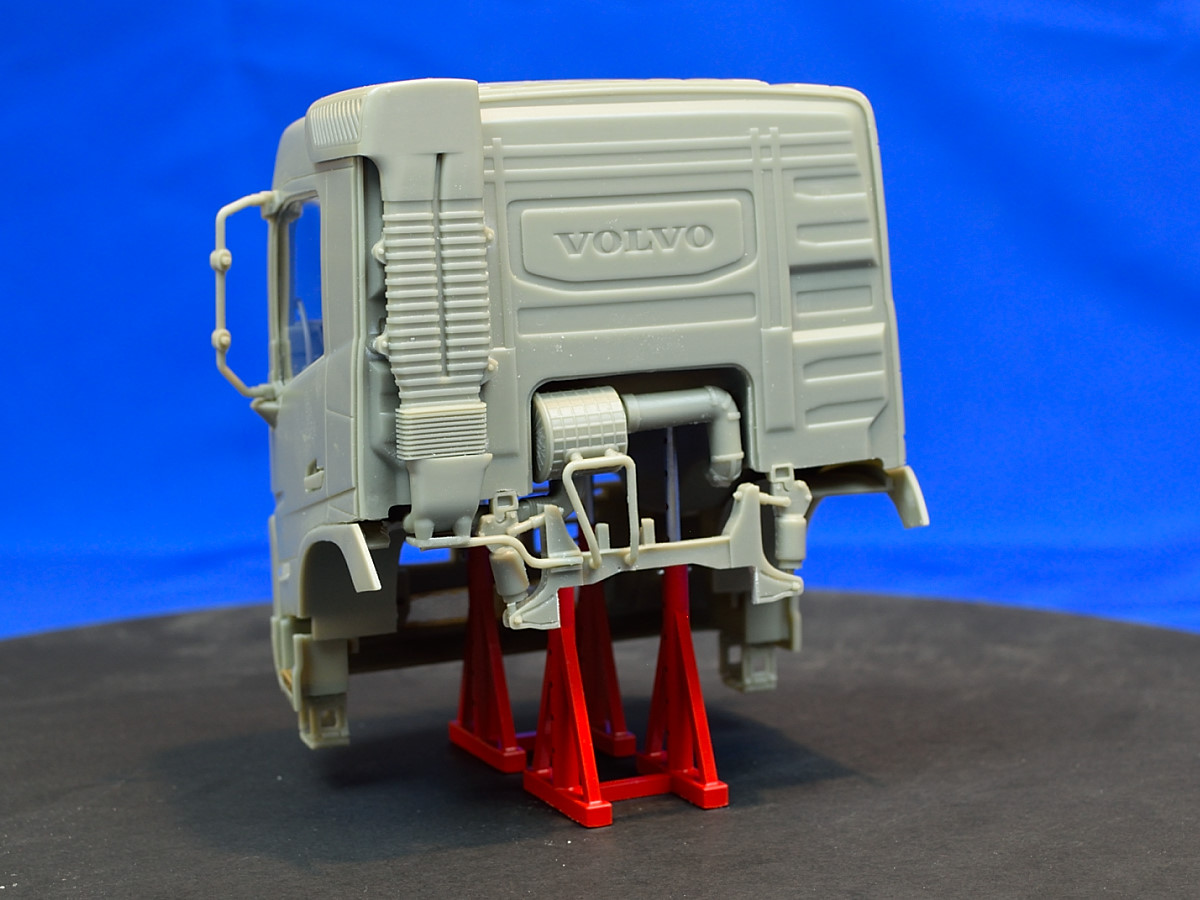 Swedish construction truck, day cab. Conversion kit, 1/24 - Image 4