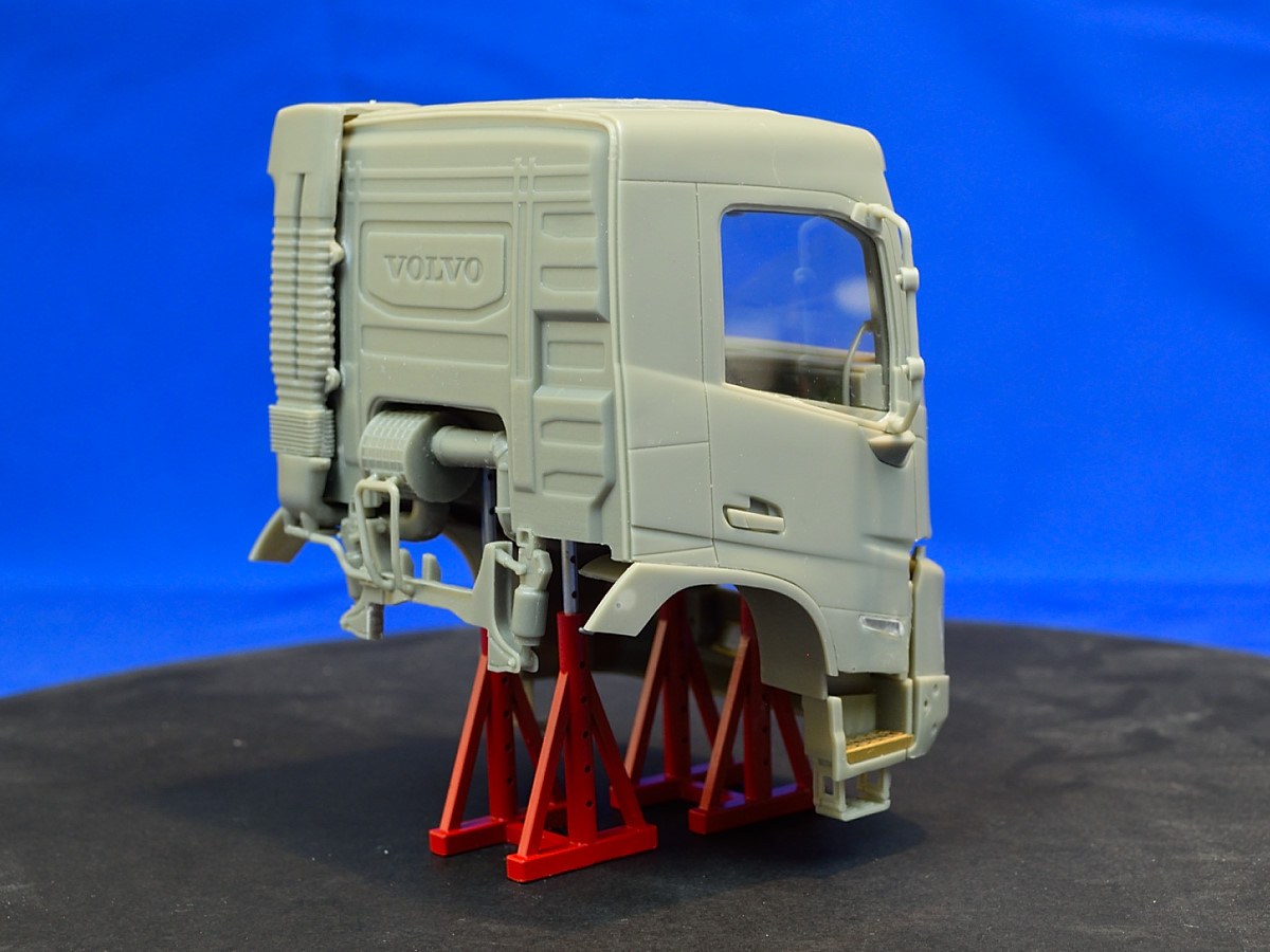 Swedish construction truck, day cab. Conversion kit, 1/24 - Image 5