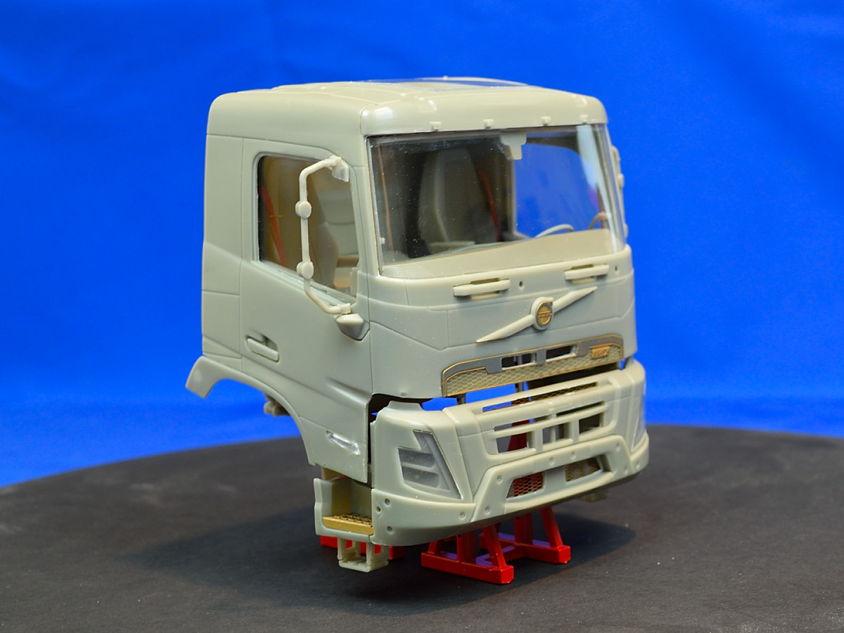 Swedish construction truck, day cab. Conversion kit, 1/24 - Image 6