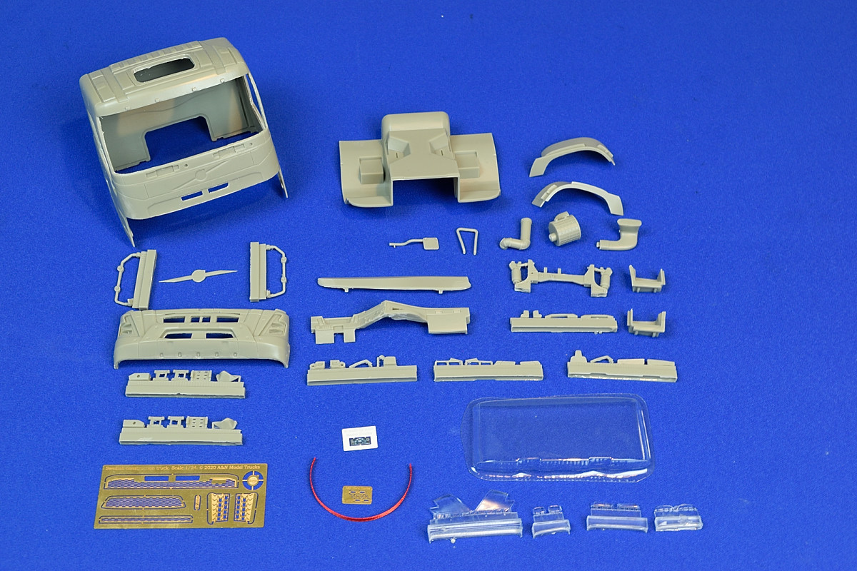 Swedish construction truck, day cab (Economy Line). Conversion kit, 1/24 – Bild 2
