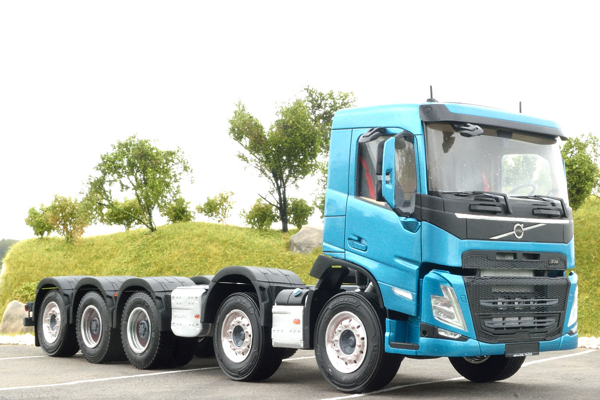 10x4 chassis for Swedish construction truck. Scale 1/24 – Image 5