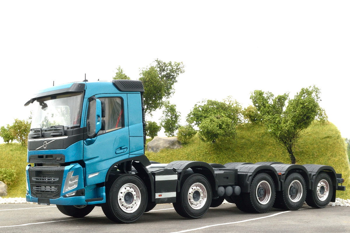 10x4 chassis for Swedish construction truck. Scale 1/24 – Image 8