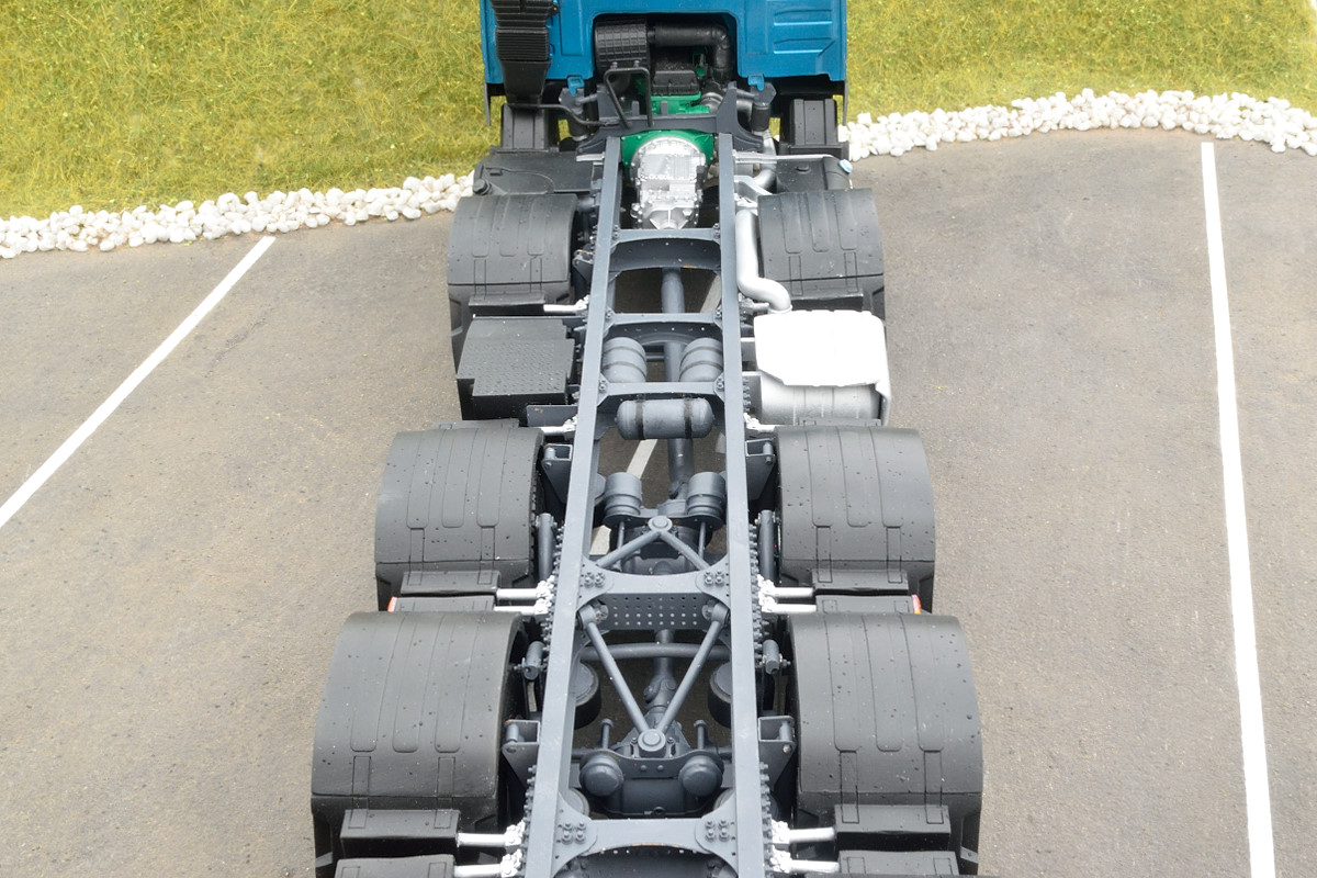10x4 chassis for Swedish construction truck. Scale 1/24 – Image 12