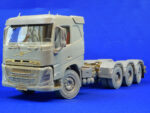 8x4 tridem chassis for Swedish construction truck. Scale 1/24