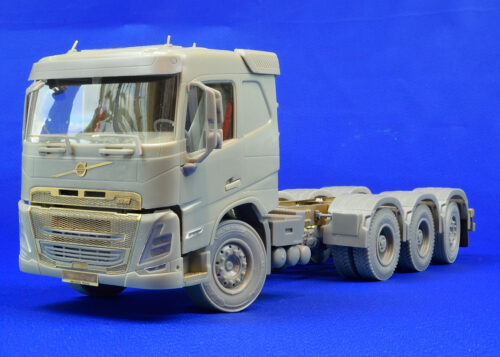 8x4 tridem chassis for Swedish construction truck. Scale 1/24