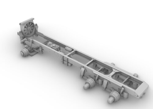 Chassis kit for US Argosy. Scale 1/24