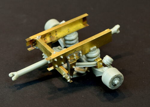 Steered lift axle for US and Aussie trucks. Scale 1/24