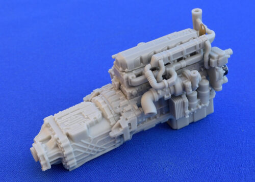 MX-13 engine. Resin kit, scale 1/24