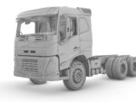 Swedish truck FM 6x4 full kit (flat roof)