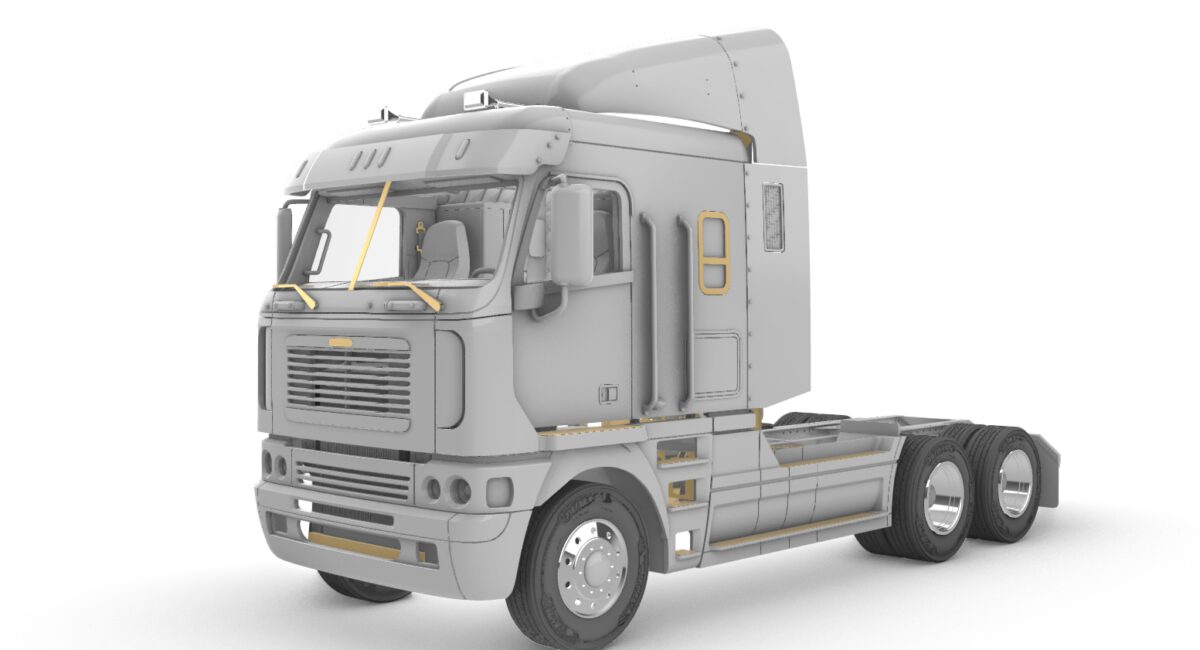 US Argosy (1st gen.). Conversion kit. Scale 1/24