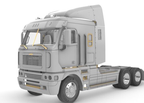 US Argosy (1st gen). Conversion kit. Scale 1/24