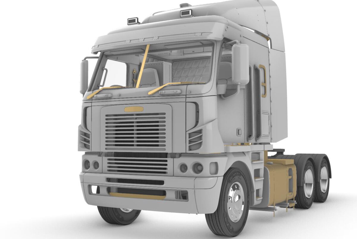 Aussie Argosy (2nd gen.). Conversion kit. Scale 1/24