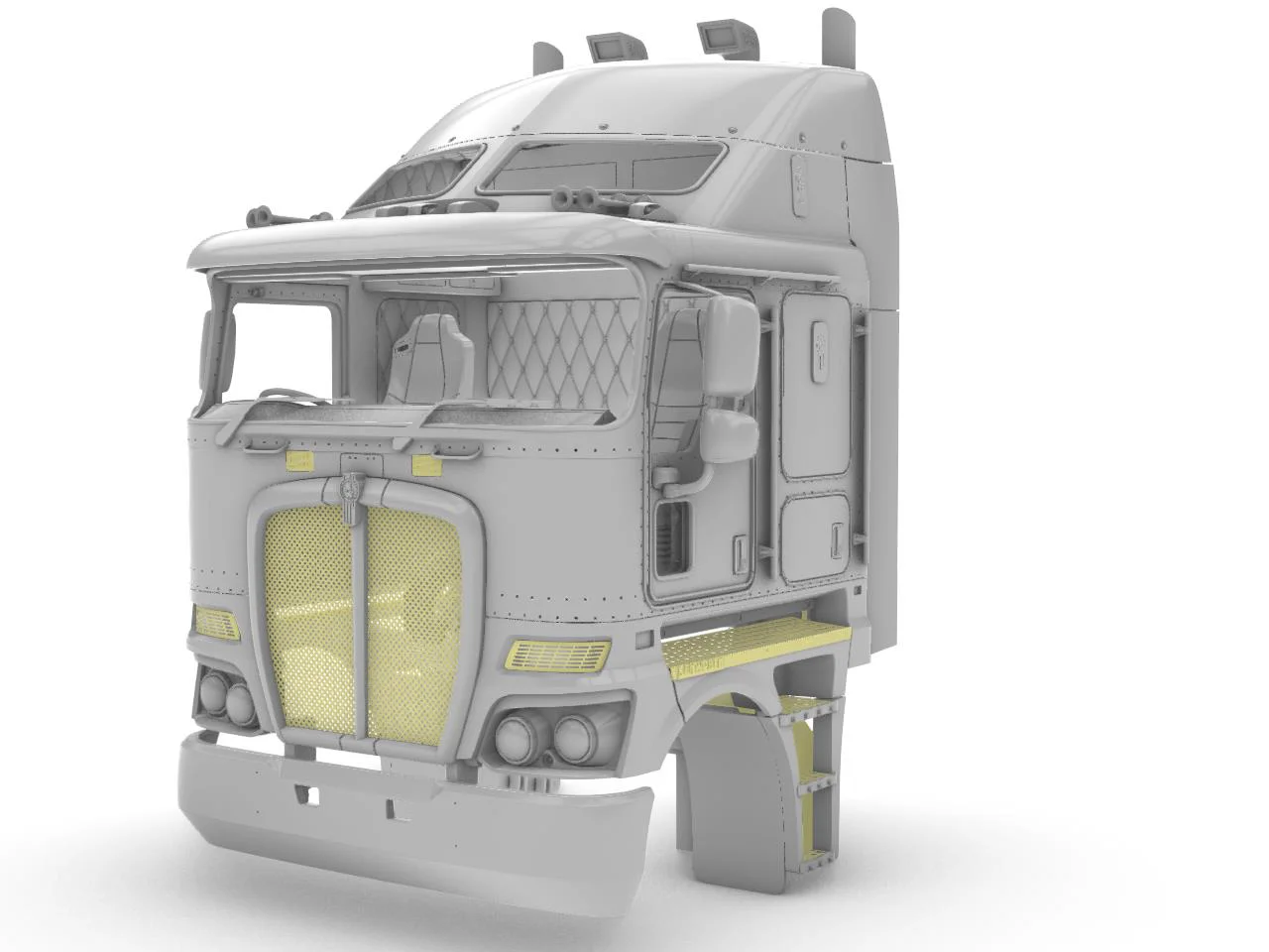 Aussie K200 2.3m (high roof). Scale 1/24
